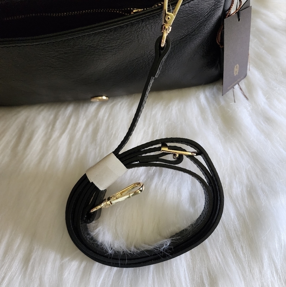 *NWT* House of Harlow 1960 Leather Gold Snake Purse - Picture 6 of 8